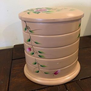 Hand painted jewelry box new
